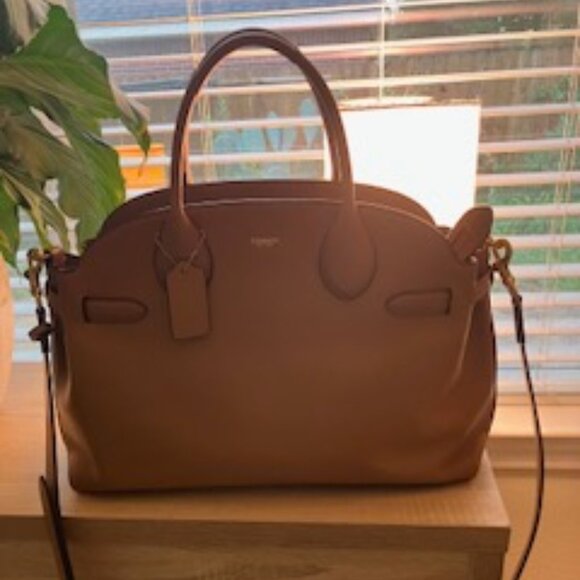 Coach Soft Empire Carryall Bag 40 in Honey Brown - Picture 6 of 8